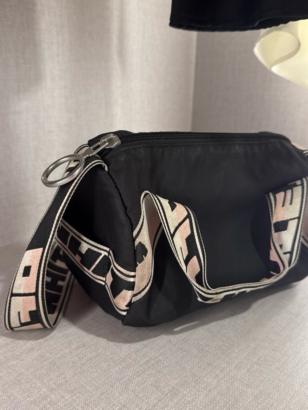Off white mini duffle bag